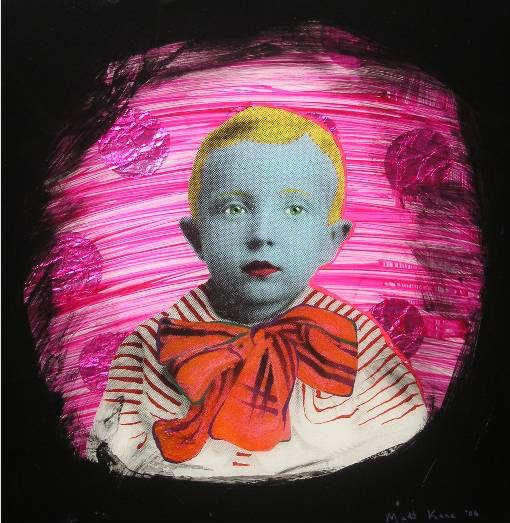 resin painting by Matt Kane - “Study for Sailor”