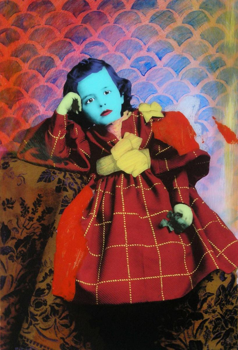 resin painting by Matt Kane - “Leona May”