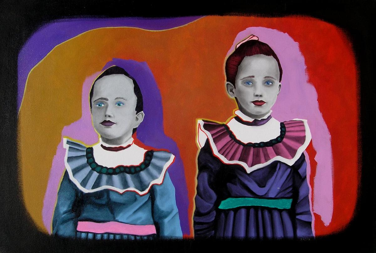 oil painting by Matt Kane - “And together, we’ll remain the parts that make the whole of our pain.”