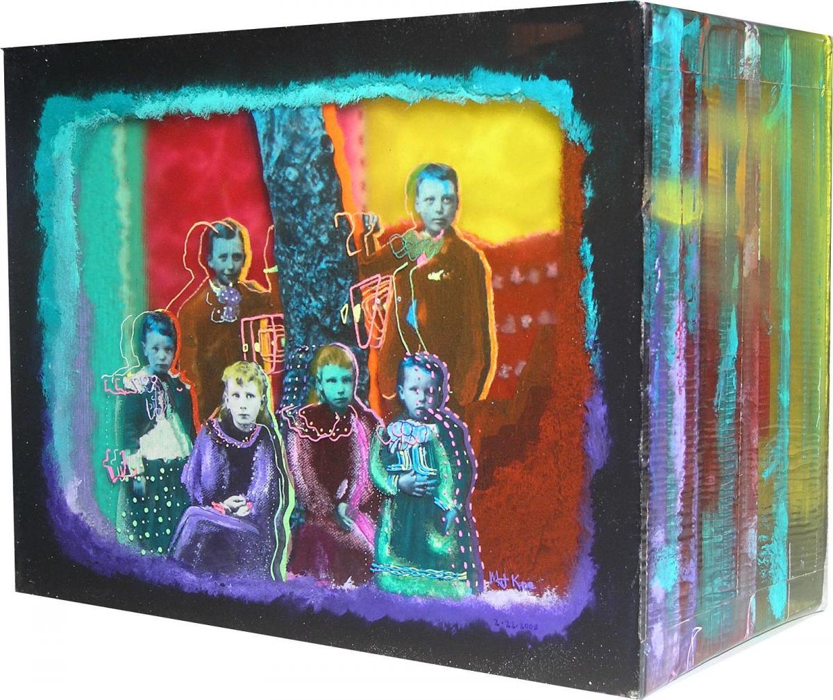 resin box by Matt Kane - “Where I dream to lie in Circumstance” - detail 1