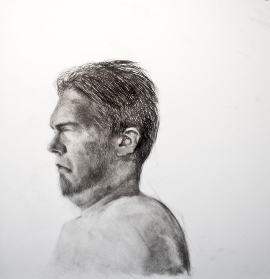 drawing by Matt Kane - “WALKING IN CIRCLES PUKING ON GRAVES”