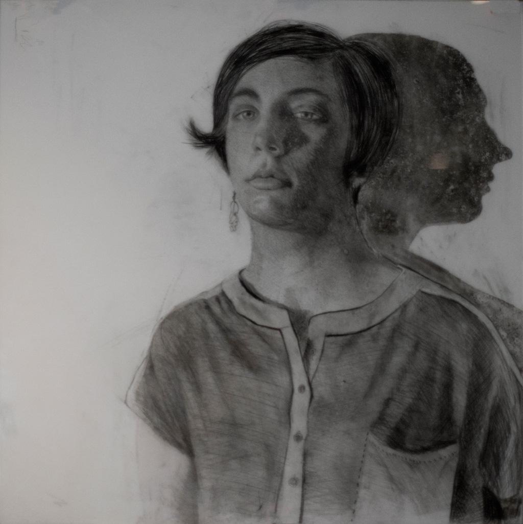 drawing by Matt Kane - “PLAYING HER SHADOWS ON MY WALL”